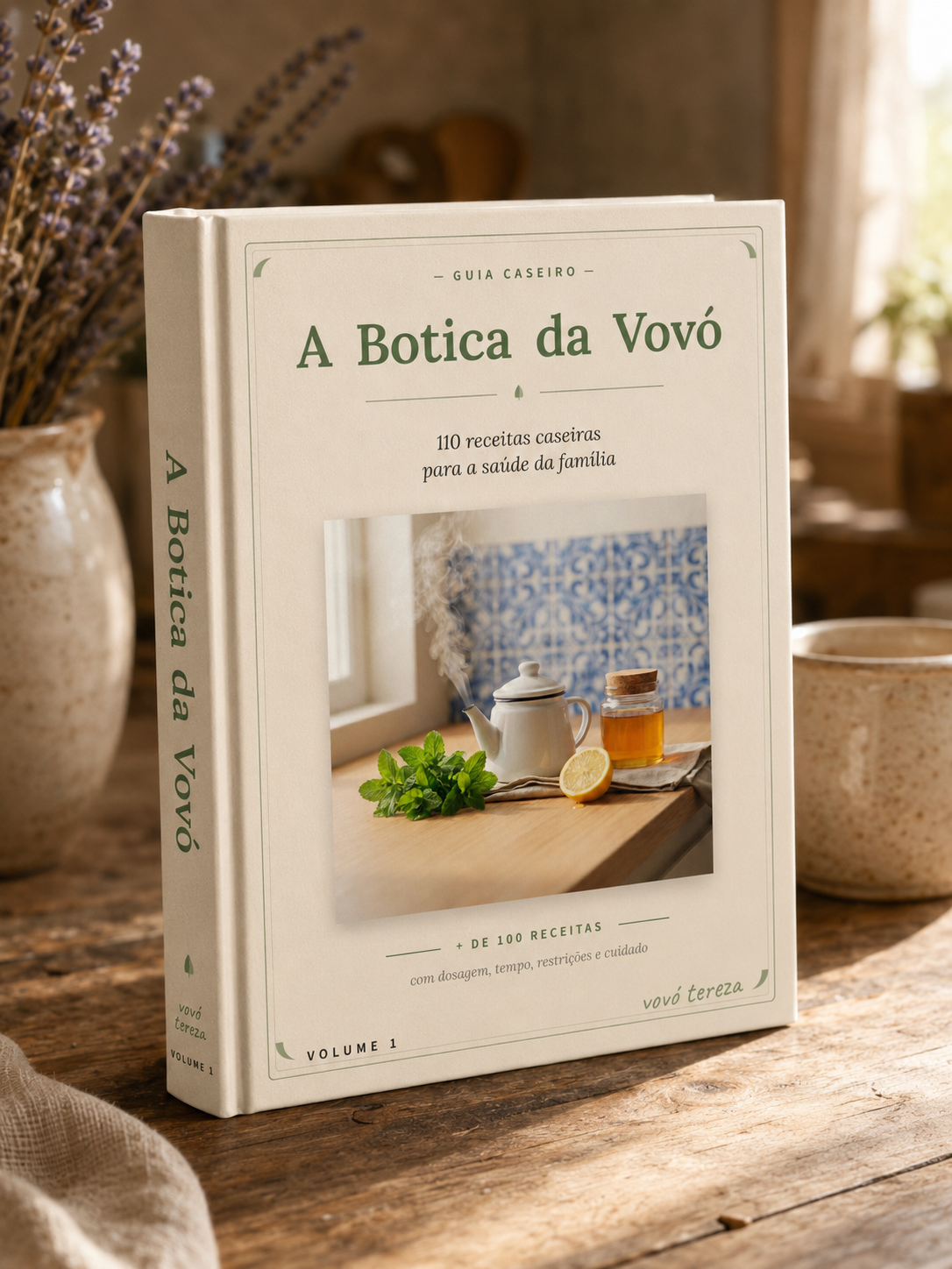Livro fechado em ambiente acolhedor