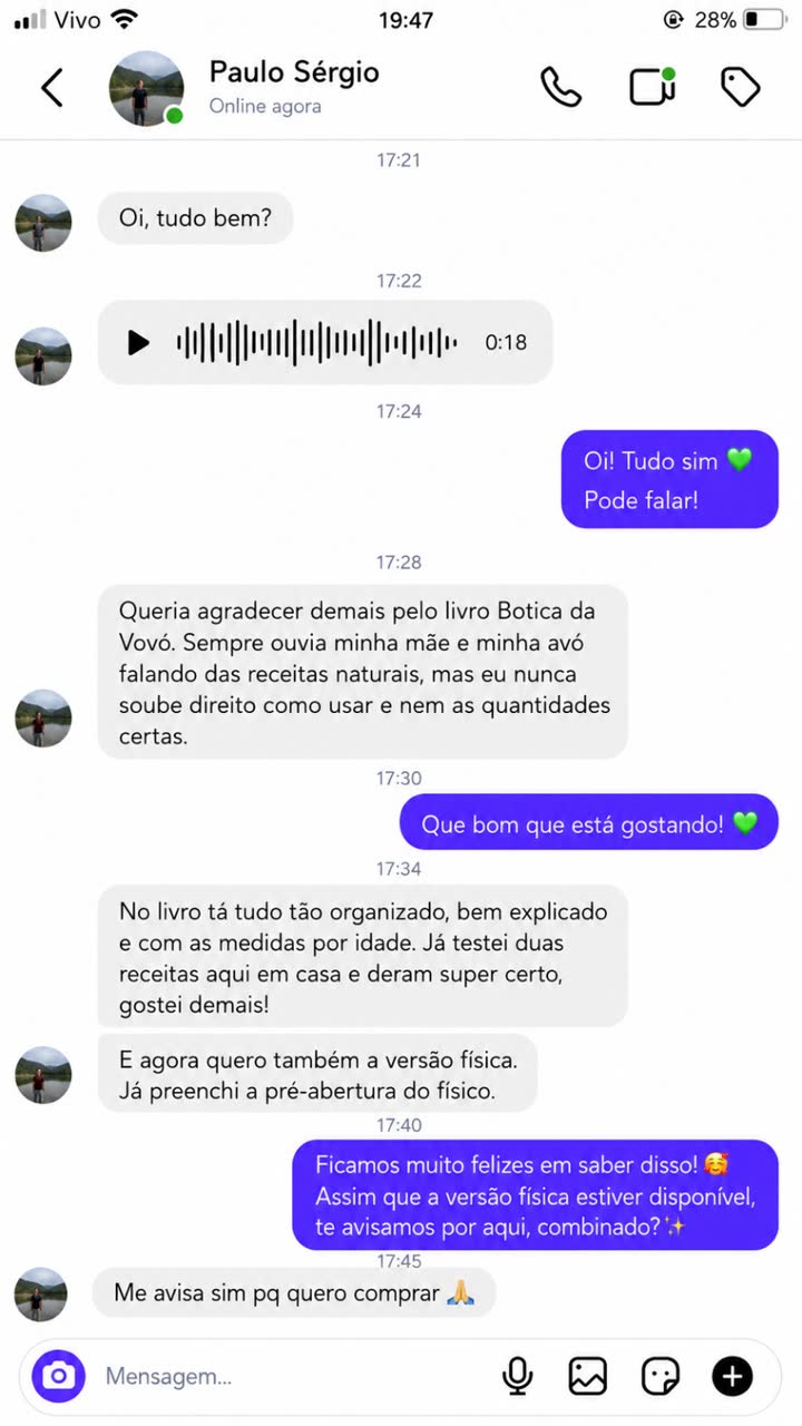 Mensagem de Paulo Sergio: Nunca soube as quantidades certas. Testei duas receitas e deram super certo
