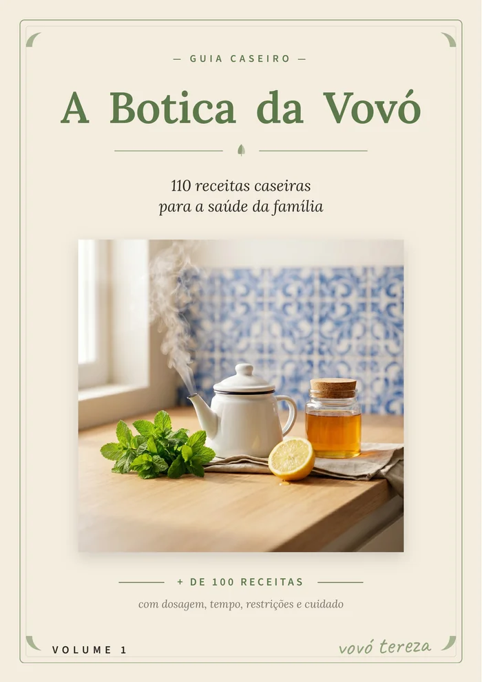 Capa do livro A Botica da Vovó · Vol. 1