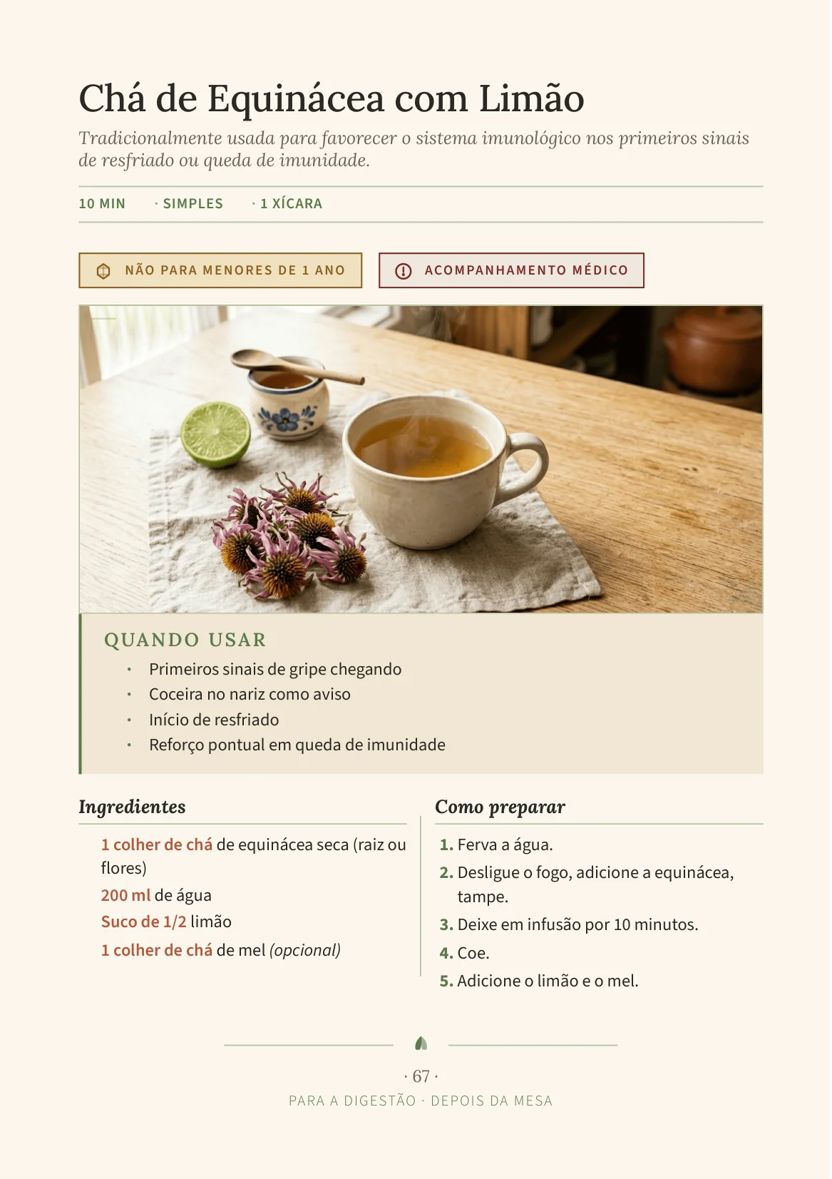 Página real do livro, receita 5