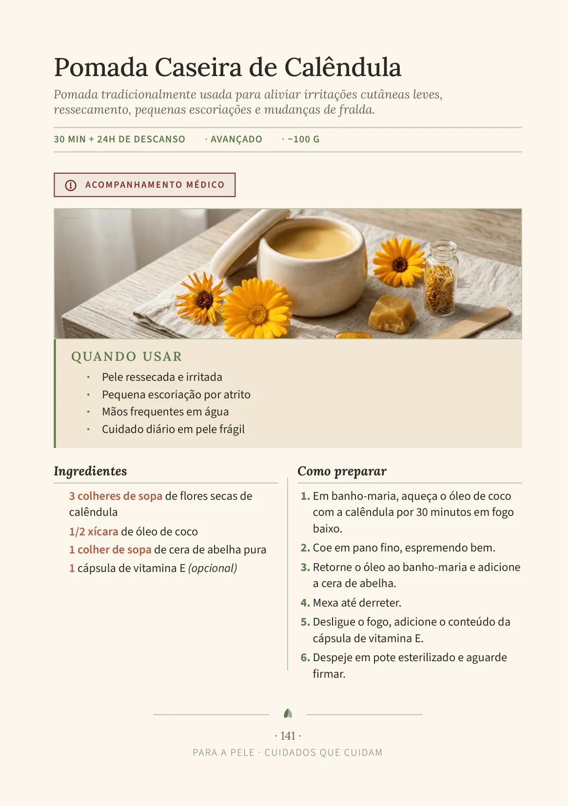 Página real do livro, receita 10